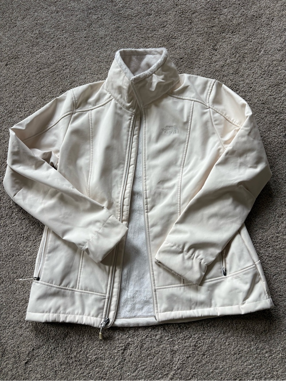 The North Face Women's Cream Softshell Jacket